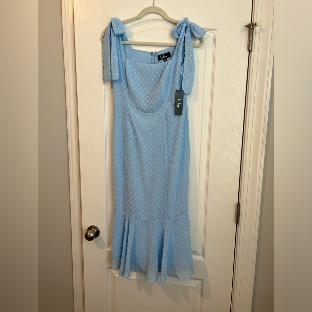 NWT Lulu’s Blue Dress - Picture 2 of 6